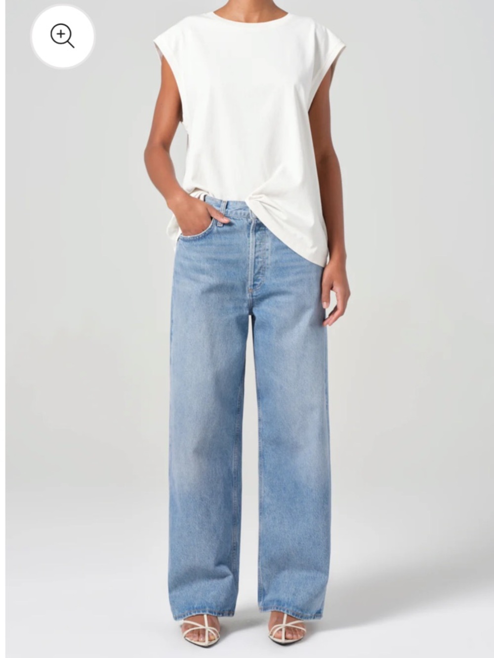 Agolde Low Slung Baggy Jeans